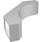 Ekena Millwork 4-in. W x 14-in. D x 18-in. H Legacy Architectural Grade PVC Knee Brace BRCP04X14X18LEC - alternate 5